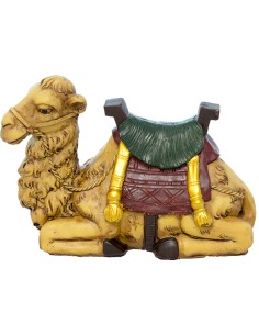 Cammello per presepe seduto 12 cm, 46218
