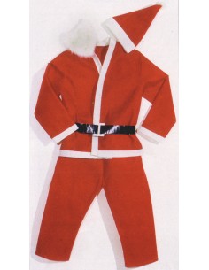 Vestito Babbo Natale Bimbo Misura 10-13 anni, 41050