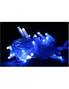 Stringa Luminosa  Blu Mt10 80Led 20Flash 24V - Ip44 Interno/Esterno Serie...
