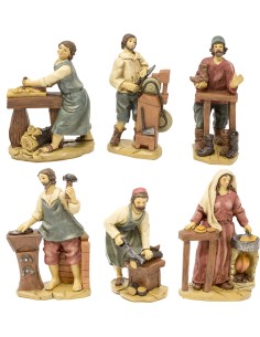 Mestieri Cm.15 6 Modelli Assortiti Confezione Da 6 Pezzi, 48210