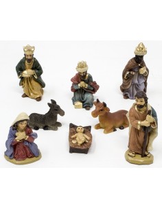 Nativita' 5 cm, 8 Pezzi Resina, 49580