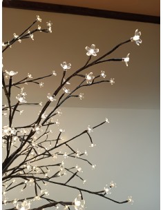 Albero Luminoso Natalizio Cm 240 600Led Bianco Caldo 24V Ip44, 48744