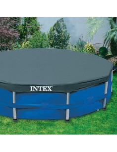 Copripiscina telo copertura cm 305 rotondo, intex 28030