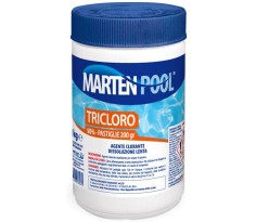 Tricloro 90% in pastiglie da 200 grammi confezione 1 kg, marten 001060