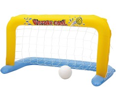 Porta gonfiabile galleggiante per piscina 137 x 66 cm con palla, bestway 52123