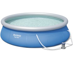 Piscina fast set rotonda 396x84 cm, bestway 57376