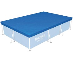 Telo copertura per piscina rettangolare 300x201x66 cm, bestway 58106