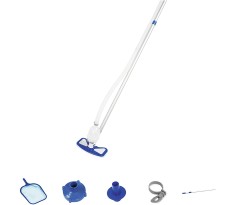 Sistema di pulizia easy life aquaclean kit manutenzione piscina bestway 58234
