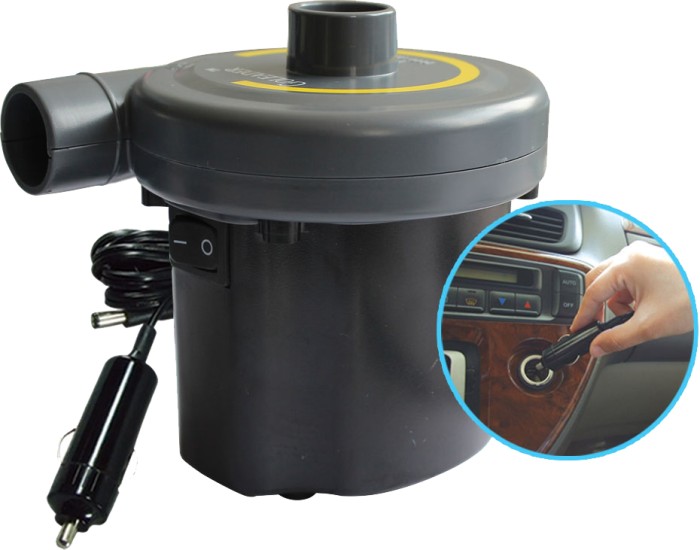 Pompa sidewinder gonfiatore elettrico per auto 12V, 45454