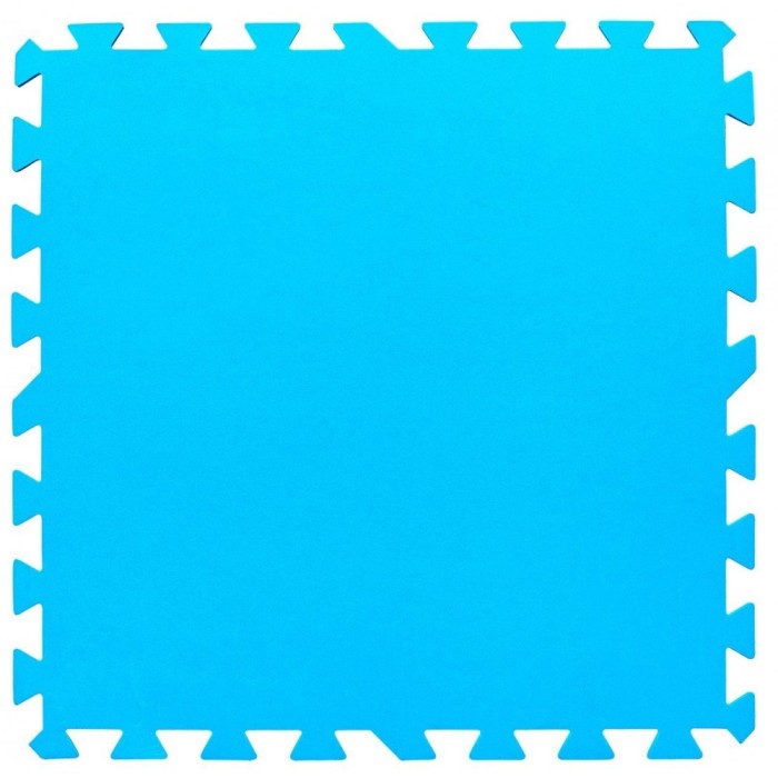 Tappetino base eva cm50x50x0,4 blu,8 pz. per confezione, 48060