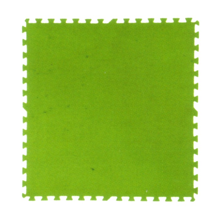 Tappetino base eva cm 81x81x0,4 verde, 8 pz. per confezione, 48061