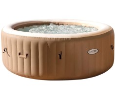 Piscina idromassaggio rotonda gonfiabile pure spa bubble massage  4 posti cm....