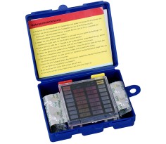 Kit test analisi acqua (ph e cloro) con pillole incluse, 51035