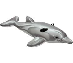 Cavalcabile delfino con maniglie cm.175*66 intex 58535